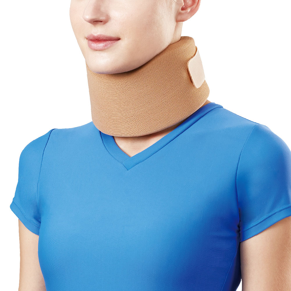 How to wear Tynor Cervical Collar Soft for good support&gentle  immbolization of the neck/cerv. spine 